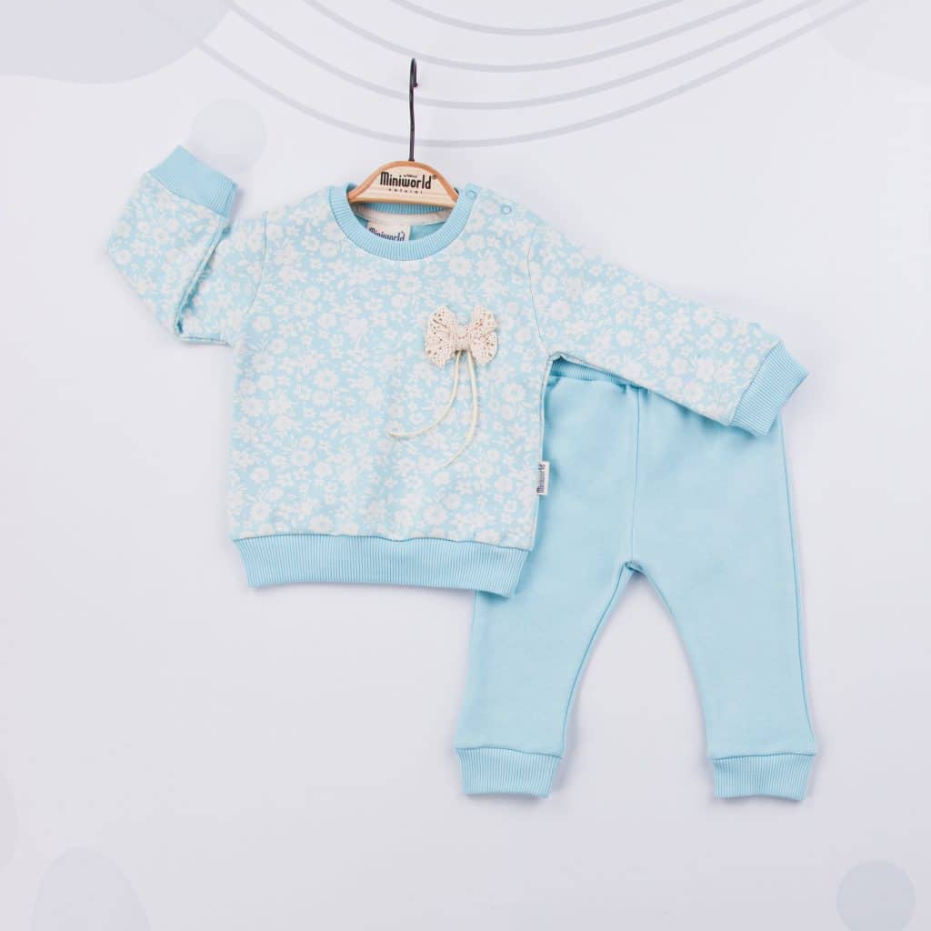 Baby Girl Ecru Tracksuit main image 1