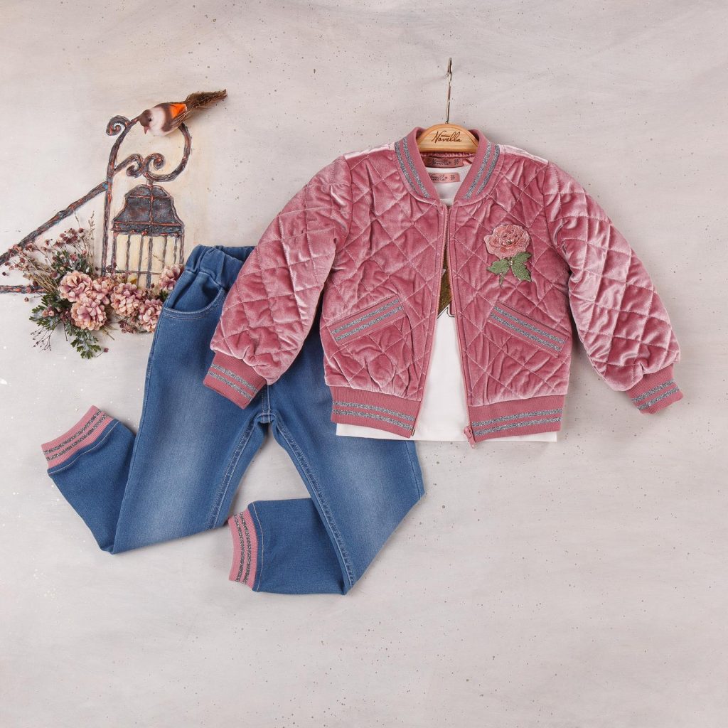 girls-three-padded-embroidered-velvet-jaket-jeans-set-2-5y-junior