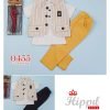 0455 Boys Three Piece Pinstripe Waistcoat & Chinos Set (1-4Y)