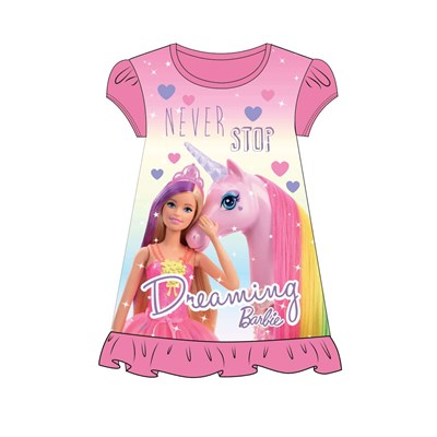 GIRLS BARBIE NIGHTDRESS (2-10Y)