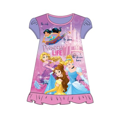 GIRLS DISNEY PRINCESS NIGHTDRESS (2-10Y)
