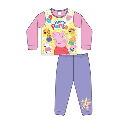 Girls Toddler PEPPA PIG Official Pyjamas (18M-5Y)