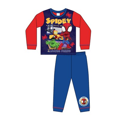 Boys Toddle SPIDEY & FRIENDS Official Pyjamas (18M-5Y)