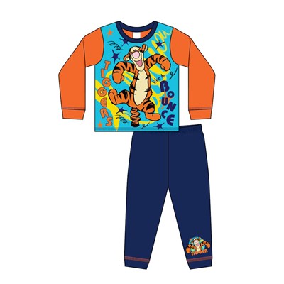 Boys Toddler DISNEY TIGGER Official Pyjamas (18M-5Y)