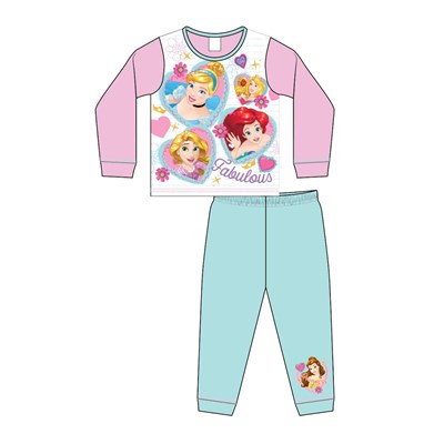 Girls Toddler DISNEY PRINCESS Official Pyjamas (18M-5Y)