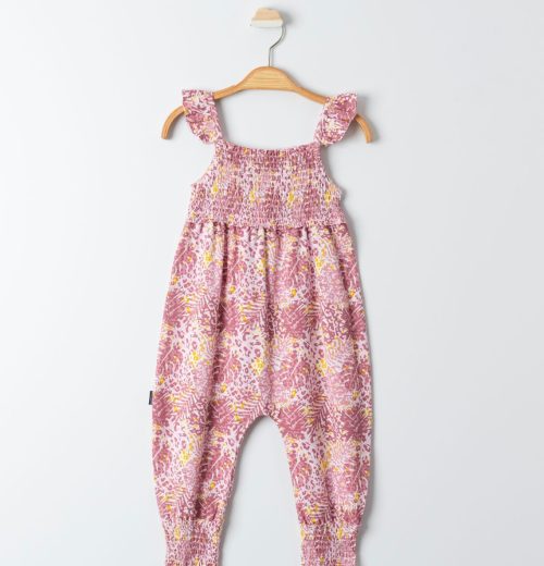 Girls All in One Multi Print Jump Suit  (3-6Y)