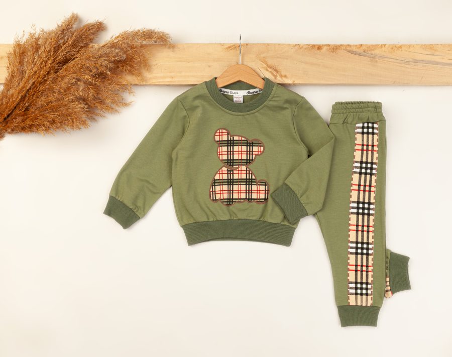 IMG 090180 scaled Boys Two Piece Check Teddy Tracksuit (6-24Y)