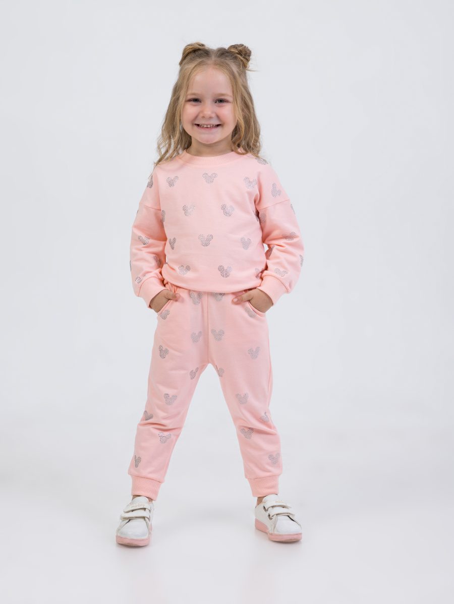 IMG 62080 scaled Girls All Over Diamante Teddy Loungewear Set (2-5Y)