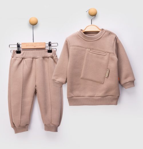 Baby Boys Two Piece Centre Pocket Tracksuit (9-24M)