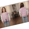 baseball jacket Girls PARIS Embossed Baseball Jacket (5-12Y)