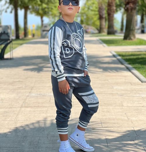 Boys Two Piece "CURIOSITY BOX" Printed Tracksuit (4-12Y)