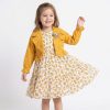 coco 8 Girls Layered Floral Print Chiffon Dress with Frilly Jacket (2-5Y)