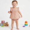 ch2 Baby Girls Two Piece Floral Print Dress with Panties (3-18M)