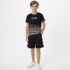 icon1 black Boys ICONI Full Print T-Shirt & Shorts Set (4-14Y)