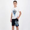 icon3 white Boys iconi Multi Print T-Shirt & Shorts Set (4-14Y)