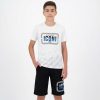 icon4 white Boys iconi T-Shirt & Shorts Set (4-14Y)