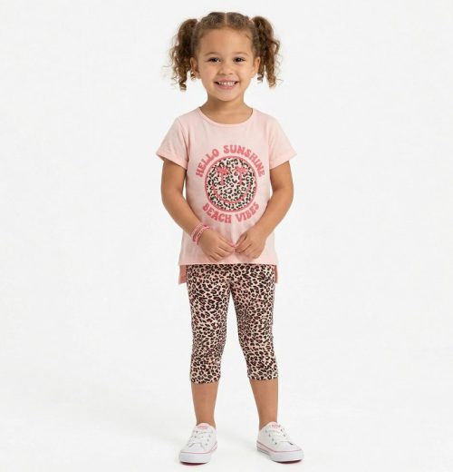 Girls "Beach Vibes" Legging Set (3-6Y)