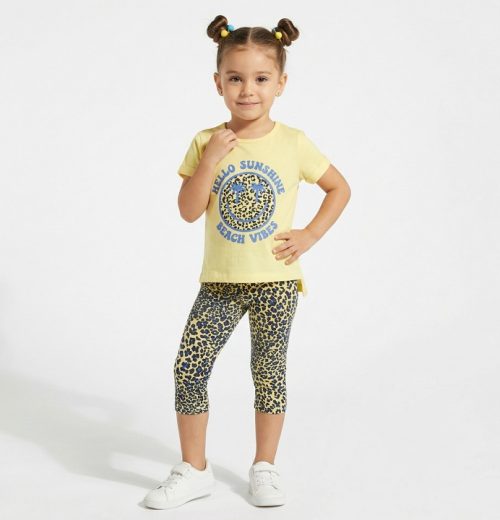 Girls "Beach Vibes" Legging Set (3-6Y)