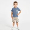 DON4 BLUE Boys Two Piece Graffiti Print T-Shirt & Shorts Set (2-6Y)