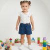 TB2 NAVY Baby Girls Polka Dot All in One Bow Play Suit (0-24M)