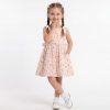 cotton 3 Girls Floral Print Cotton Dress (2-7Y)