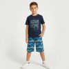 fq5 Boys Two Piece "ROARSOME" Dinosaur Short Set (8-14Y)