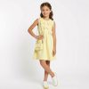 fr1 lemon Girls Multi Bow Dress with Purse (4-14Y)