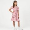 it4 pink Girls Flower Print Dress with Purse (4-14Y)
