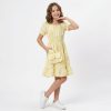 it4 yellow Girls Flower Print Dress with Purse (4-14Y)