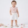 tb7.4 Baby Girls Floral Print Bow Play Suit (0-24M)