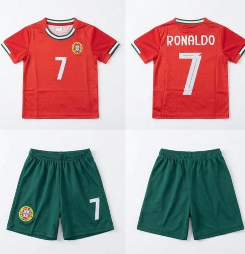 Boys Portugal T Shirt & Shorts Set (2-12Y)