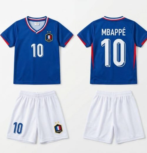 Boys France T Shirt & Shorts Set (2-12Y)