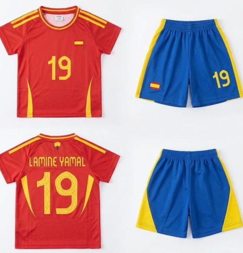 Boys Spain T Shirt & Shorts Set (2-12Y)