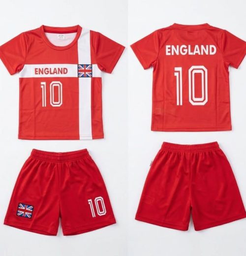 Boys England T Shirt & Shorts Set (2-12Y)