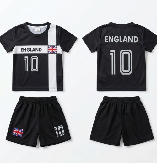 Boys England T Shirt & Shorts Set (2-12Y)
