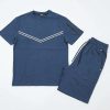 blue 003 Boys Two Piece T Shirt & Shorts Set (2-14Y)