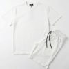 white 002 Boys Two Piece T Shirt & Shorts Set (2-14Y)
