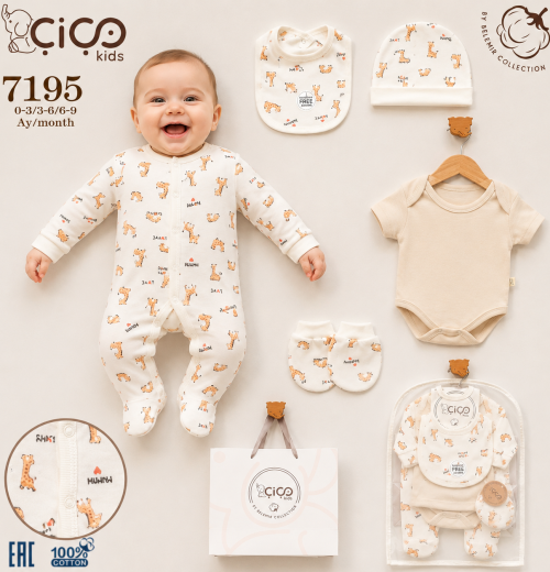 Baby 'I Love Mummy' 5pc Gift Set (0-9m)