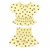 30e41862 2c75 458f ba27 d0b79fbc851b Girls 2pc Polka Dot Top & Layered Skirt Set (4-14Y)