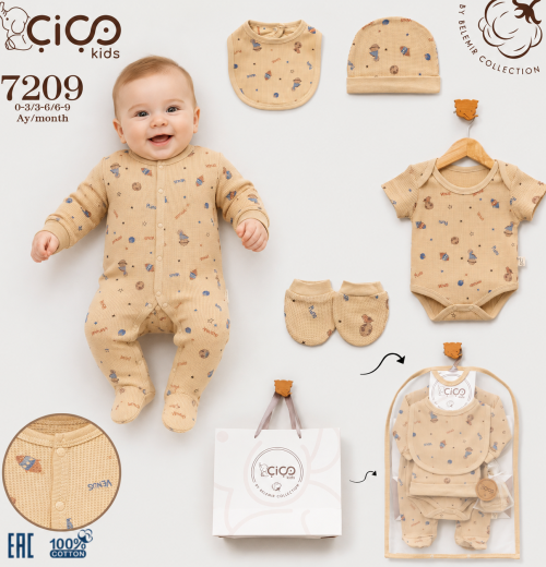 Baby 'Planets' 5pc Gift Set (0-9m)