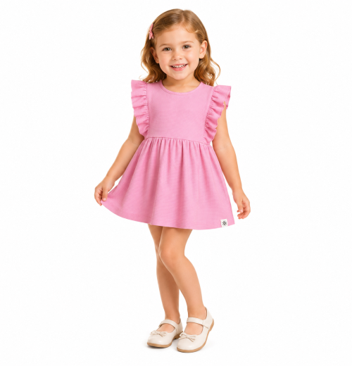 Girls Ruffle Summer Dress (2-7y)