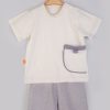 WhatsApp Image 2026 06 05 at 15.22.38 Baby Boys 2pc Front Pocket Top & Shorts Set (9-24M)