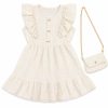 WhatsApp Image 2026 06 05 at 21.21.34 Girls Ruffle Bow Dress with Purse (2-12Y)