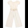 WhatsApp Image 2026 06 05 at 21.26.10 Girls 2pc Summer Top & Trousers Set with Belt (4-14Y)