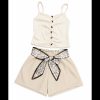 WhatsApp Image 2026 06 05 at 21.27.34 Girls 2pc Button Front Top & Shorts Set with Belt (4-14Y)
