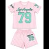 WhatsApp Image 2026 06 05 at 22.11.02 Girls Los Angeles 79 Baseball Top & Shorts Set (4-14Y)