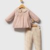 WhatsApp Image 2026 06 08 at 19.09.49 4 Baby Girls 2pc Lace Bow & Floral Trousers Set (6-24M)