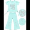 WhatsApp Image 2026 06 08 at 19.33.34 Girls 2pc Bow Diamante Sequin Legging Set (1-8Y)