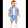 WhatsApp Image 2026 06 09 at 17.42.51 Baby Boys 3pc Summer Shirt, T Shirt & Shorts Set (6-36M)