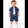 WhatsApp Image 2026 06 09 at 18.06.11 Baby Boys 3pc Summer Shirt, T Shirt & Shorts Set (6-36M)